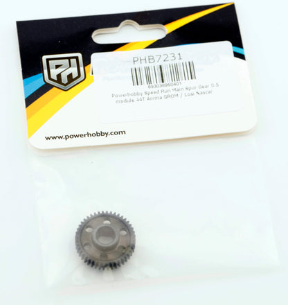 Powerhobby Speed Run Main Spur Gear 0.5 module 44T Arrma GROM / Losi Nascar