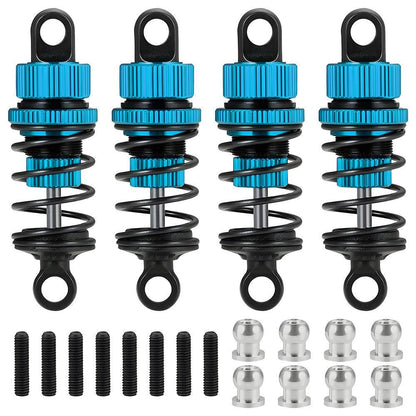 Powerhobby Aluminum 52MM Shocks Blue (4) 1/10 Touring Car