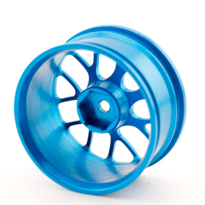 Powerhobby Aluminum 1/10 Touring Car Wheels / Rims (4) 12mm Hex A