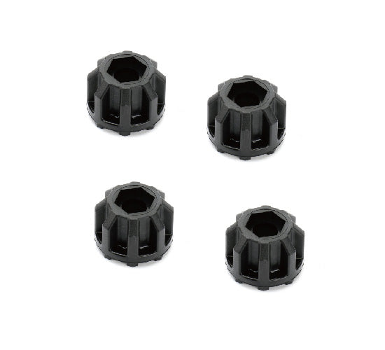 Powerhobby 1/8 SGT MT 3.8 Wheel Adapters 17mm 1/2" Offset, Wide for Traxxas Maxx (4)