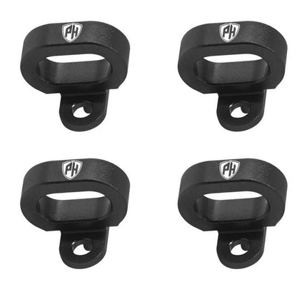 Powerhobby 7075 Aluminum Wire Mount Black FOR Traxxas Funco