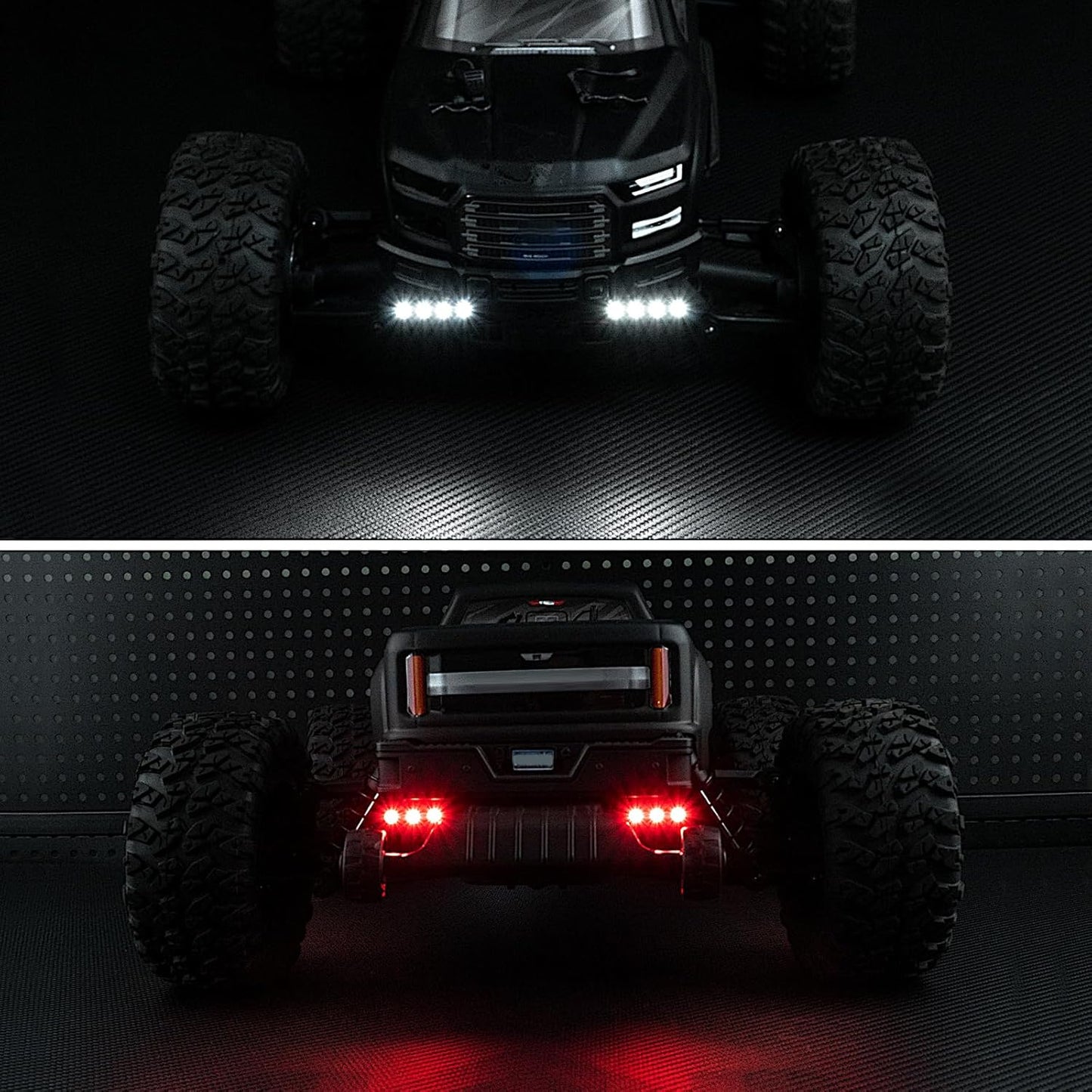 Powerhobby Front and Rear Light Kit Arrma Big Rock 3s