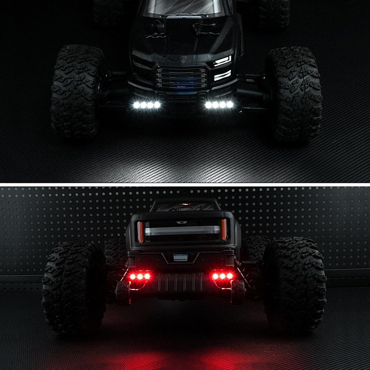 Powerhobby Front and Rear Light Kit Arrma Big Rock 3s