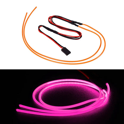 Powerhobby Flexible Cuttable LED Strip Lights 1/24 1/28 SCX24 ( Purple )