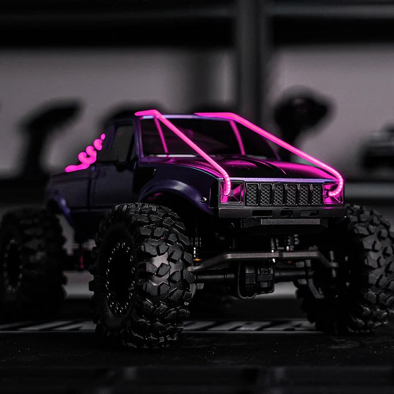 Powerhobby Flexible Cuttable LED Strip Lights 1/24 1/28 SCX24 ( Purple )