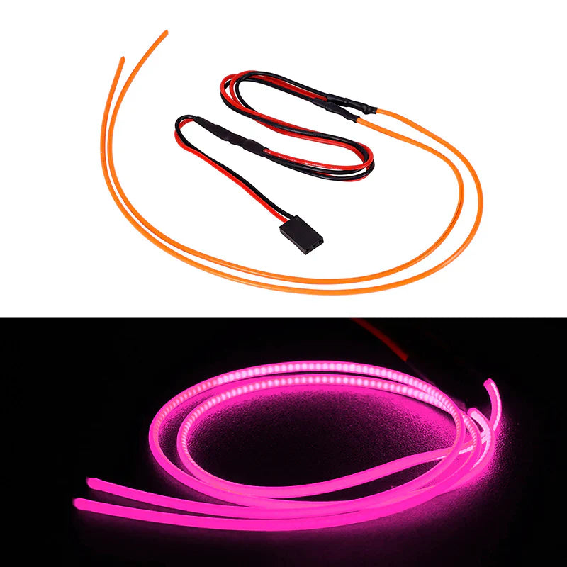 Powerhobby Flexible Cuttable LED Strip Lights 1/24 1/28 SCX24 ( Purple )