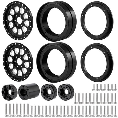 Powerhobby Beadlock 2.2" Dual Wheels / Rims 1/10 Rock Crawler