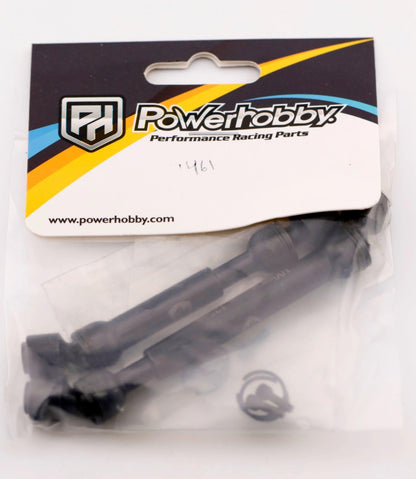 Powerhobby Hardend Steel Drive Shafts / CVD (2) Redcat Ascent Fusion 1/10