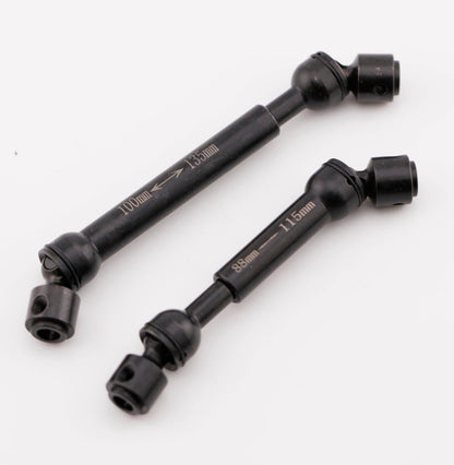 Powerhobby Hardend Steel Drive Shafts / CVD (2) Redcat Ascent Fusion 1/10