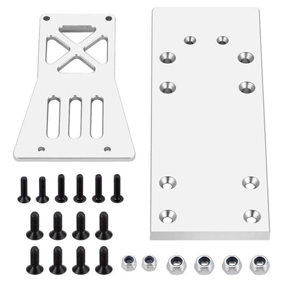 Powerhobby Wheelbase Extension 80mm Silver For Traxxas Rustler Bandit
