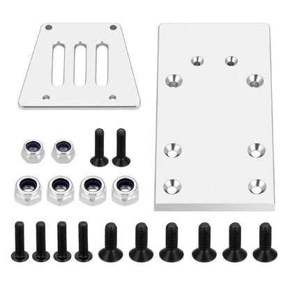 Powerhobby Wheelbase Extension 40mm Silver For Traxxas Rustler Bandit