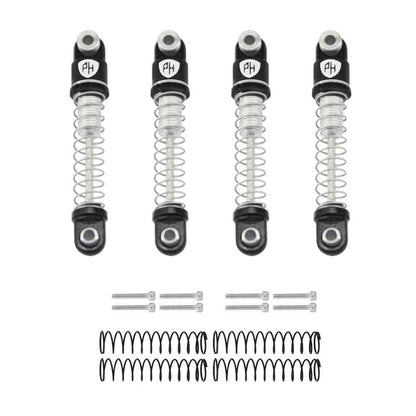 Powerhobby Axial SCX30 Aluminum Shocks 25mm (4) Black PHB7569Black