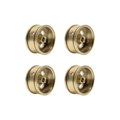 Powerhobby Brass Wheels 6-Slot(4) Axial SCX30