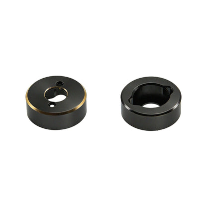 Powerhobby Axial SCX30 Brass Wheel Counterweight (2)