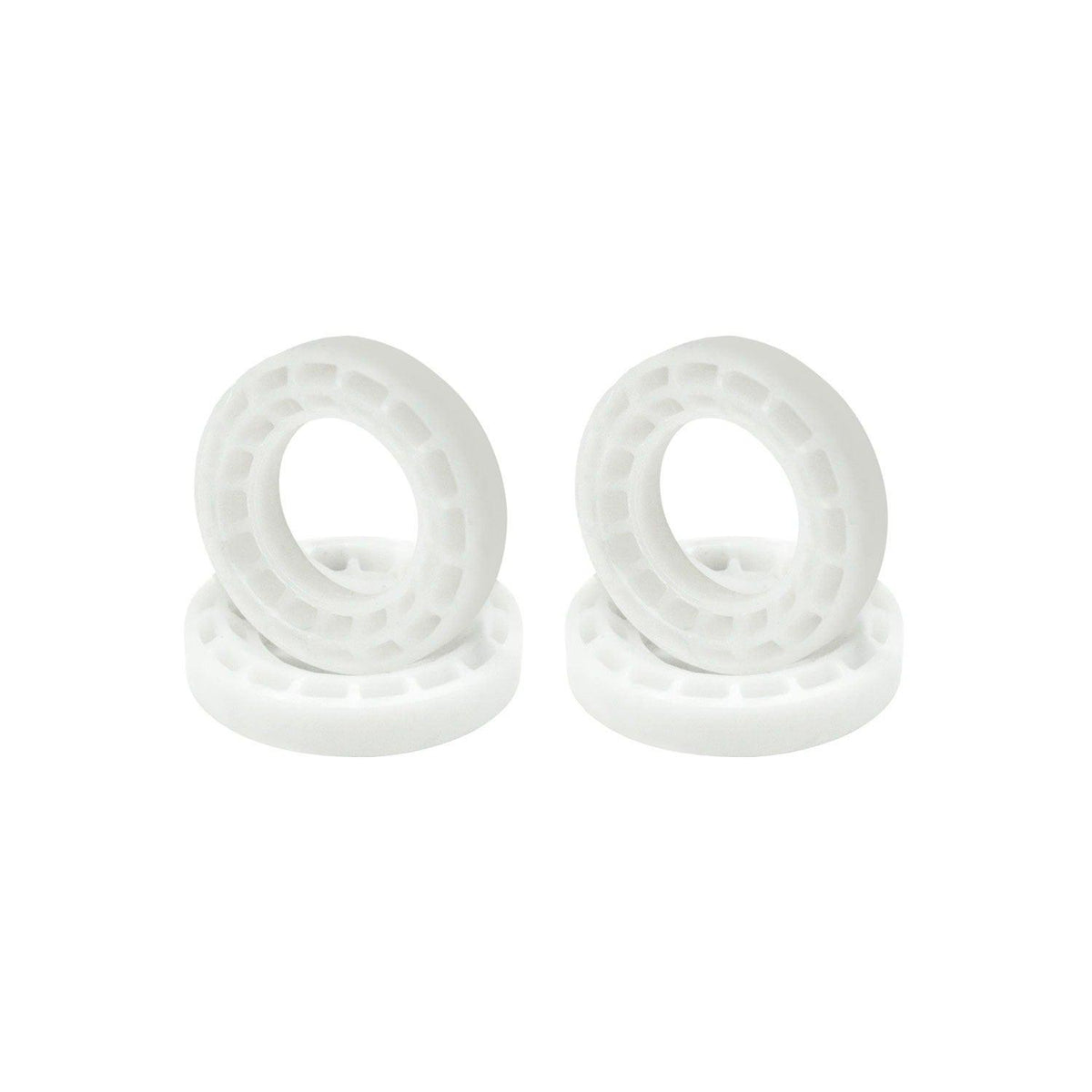 Axial SCX30 Silicon Insert Fit Wheel Tires for 39mm White
