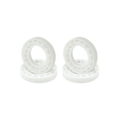 Axial SCX30 Silicon Insert Fit Wheel Tires for 39mm White