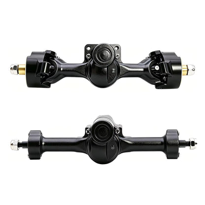Powerhobby Axial SCX30 Front + Rear Aluminum Complete Axles Black