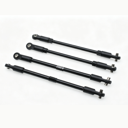 Powerhobby Aluminum Front / Rear Tie Rods Black FOR Traxxas E-Maxx / T-Maxx