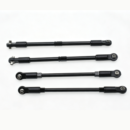 Powerhobby Aluminum Front / Rear Tie Rods Black FOR Traxxas E-Maxx / T-Maxx