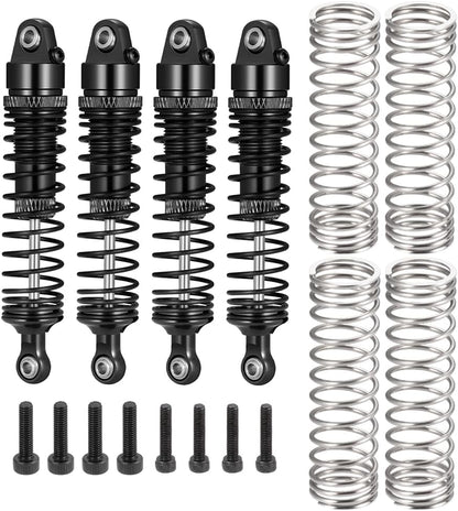 Powerhobby Arrma 1/16 Quake Grom Aluminum Front / Rear Shocks (4) Black