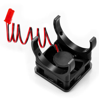 Powerhobby 35MM Aluminum Cooling Fan Black FOR Traxxas Mini Slash / Maxx / XRT VXL 3S