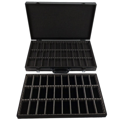 HO Slot Car Aluminum Carrying Case For AFX Auto World Tyco Aurora Fits 60 cars