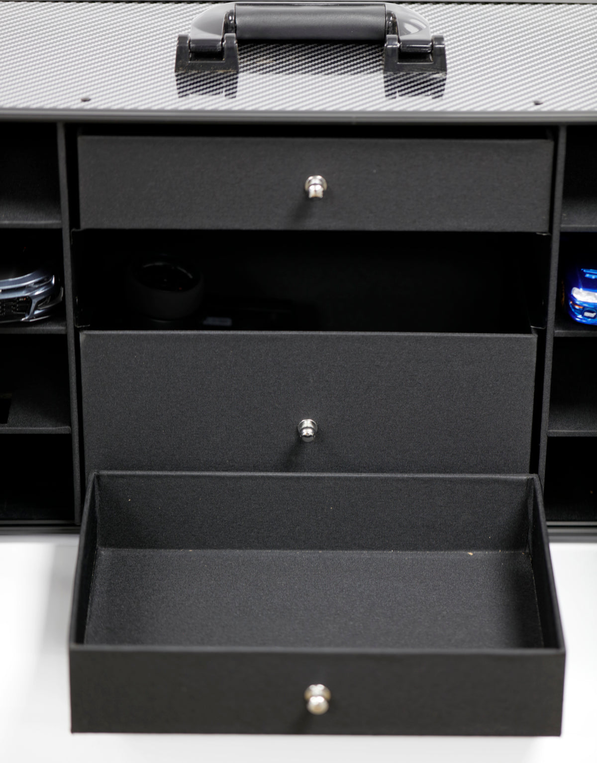 PowerHobby Kyosho Mini-Z 1/28 Car Pit Box Aluminum Case PitBox Accessories