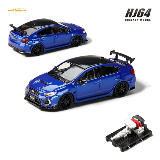 (Pre-Order) Hobby Japan Subaru S208 NBR Challenge Package - WR Blue Pearl 1:64
