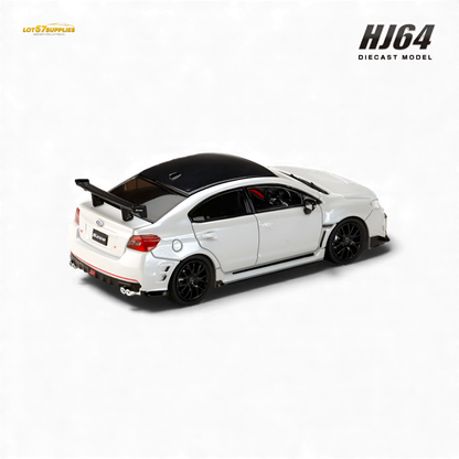(Pre-Order) Hobby Japan Subaru S208 NBR Challenge Package - Crystal White Pearl 1:64