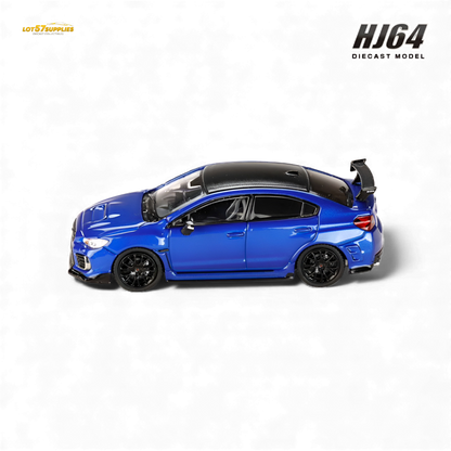 Hobby Japan Subaru S208 WR Blue Pearl 1:64