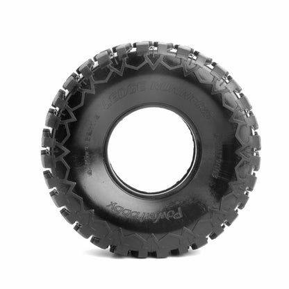 Powerhobby 1.9" Ledge Runners Ultra Soft 1/10 Rock Crawler Tires w Dual Stage Foams (2)