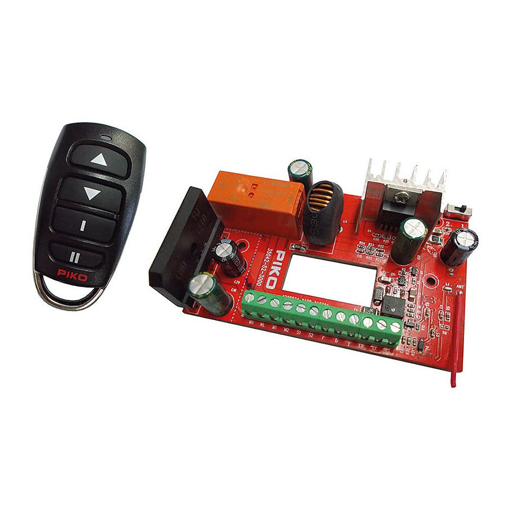 Piko 35042 G Scale R/C Loco Receiver 5A Pure DC w/ Remote