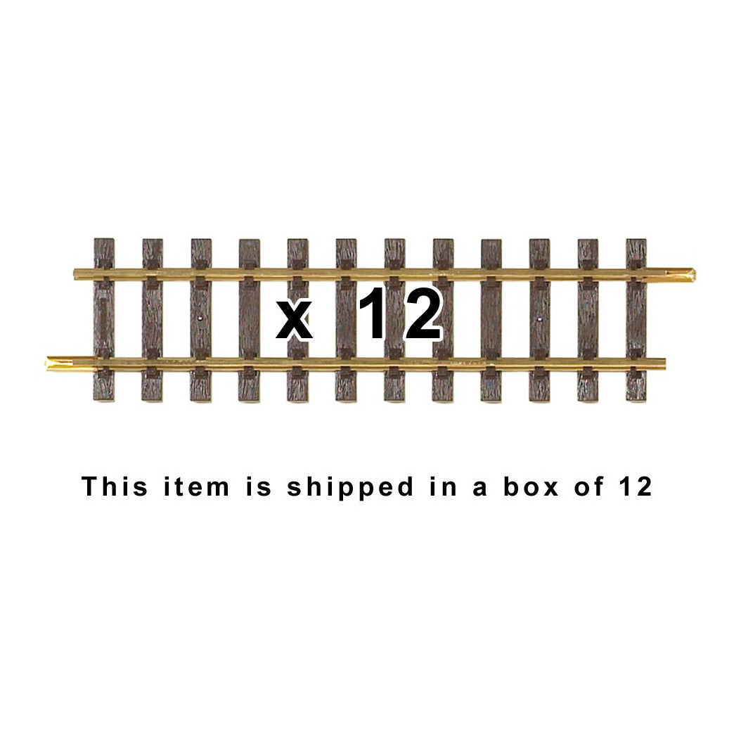 Piko 35200 G Scale G320 Straight Track, 12.6", Box of 12