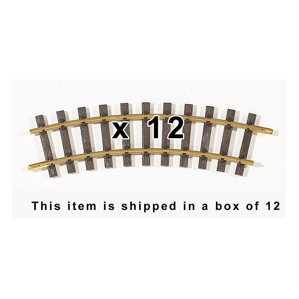 Piko 35211 G Scale R1 Curved Track, 600mm, Box of 12