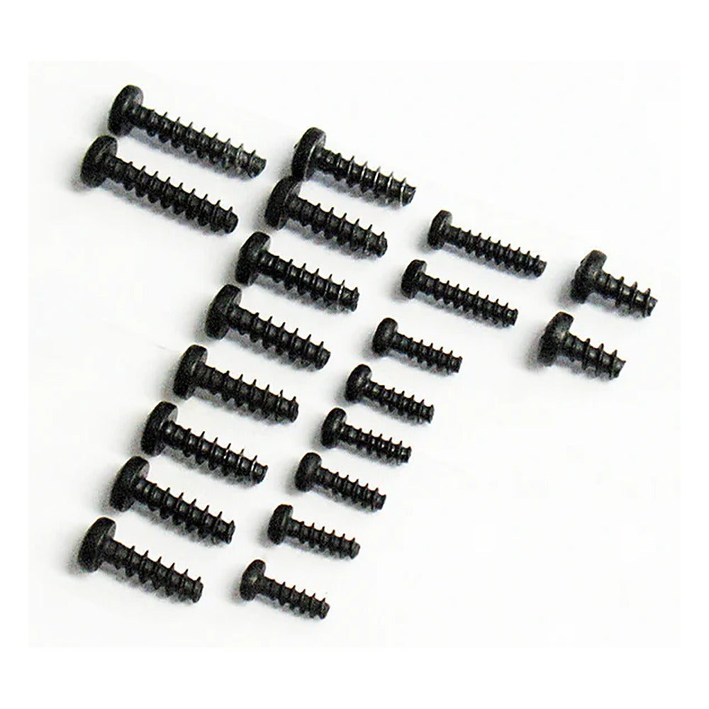 Piko 36090 G Scale Screws, 20 Pieces in 5 Sizes