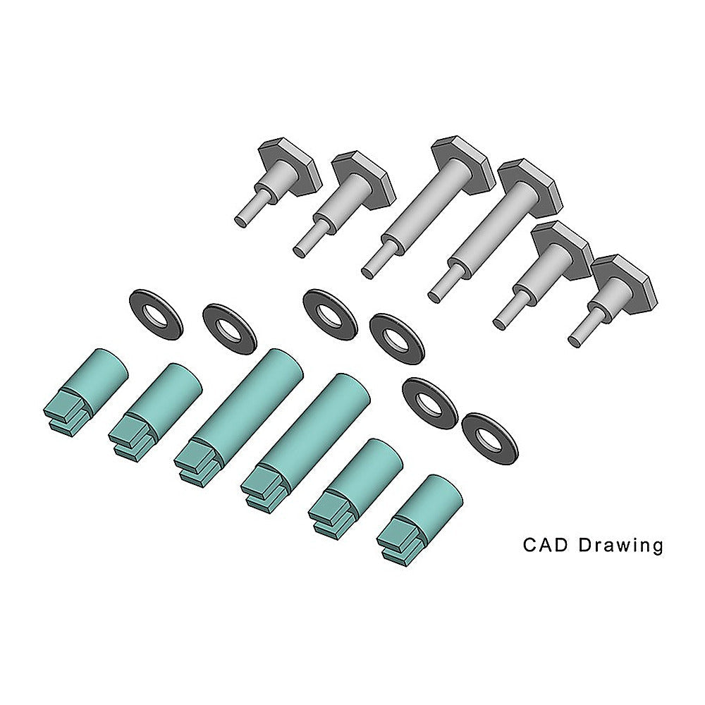 Piko 36093 G Scale Crankpins for 36.5mm Starter Set Wheels