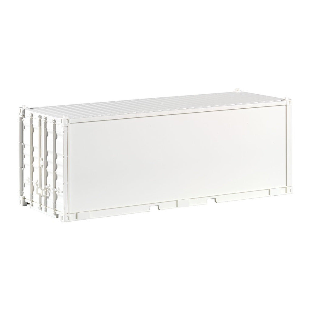 Piko 36302 G Scale 20' Container, Undecorated White
