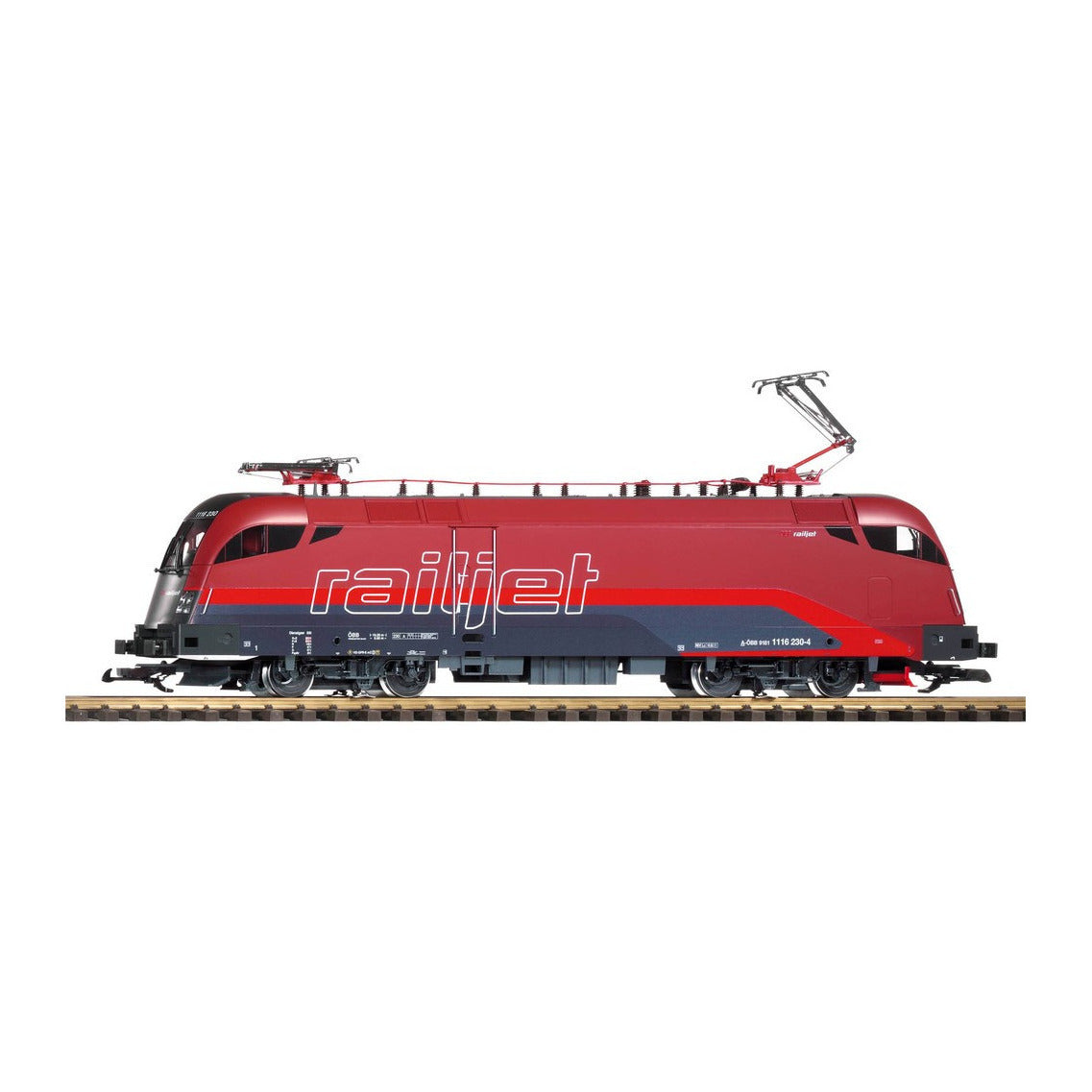 Piko 37400 G Scale ÖBB VI BR116 Taurus Electric Railjet, Sound