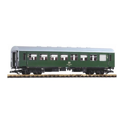 Piko 37650 G Scale DR IV Reko 2nd Class Coach, Green