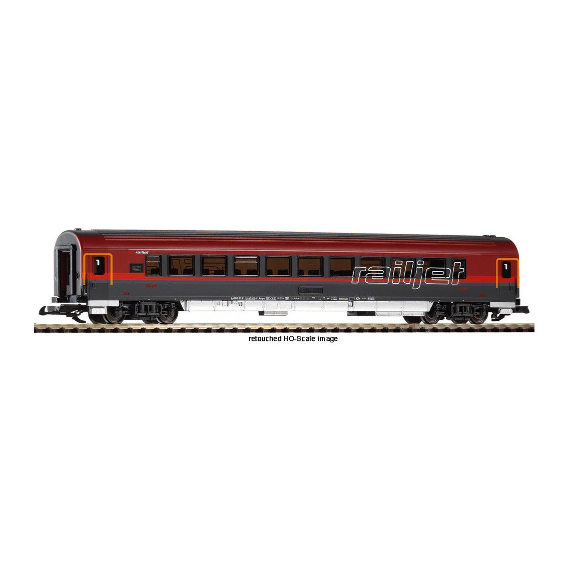 Piko 37666 G Scale OBB VI BR116 1st Class Railjet Coach