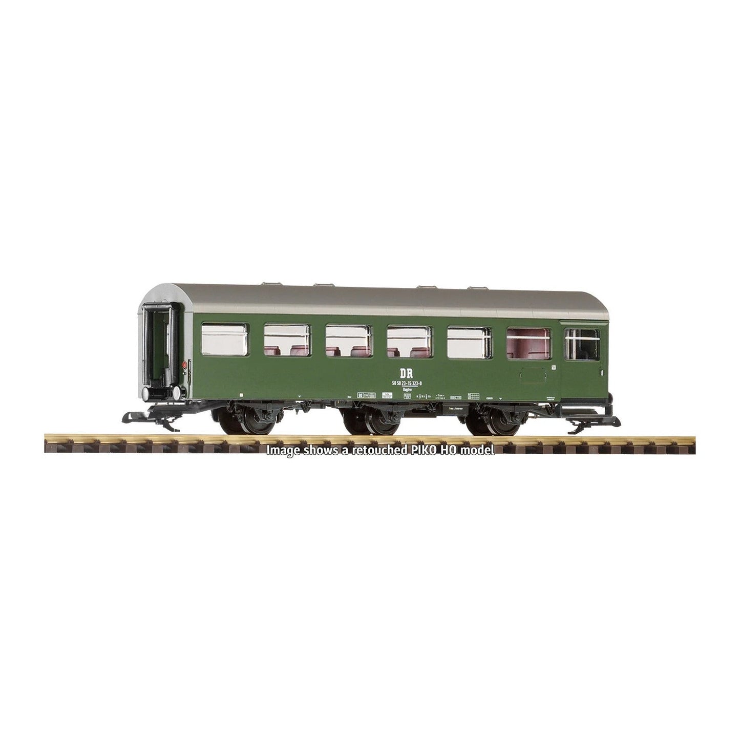 Piko 37681 G Scale DR IV Reko 3-Axle Bagtre Coach
