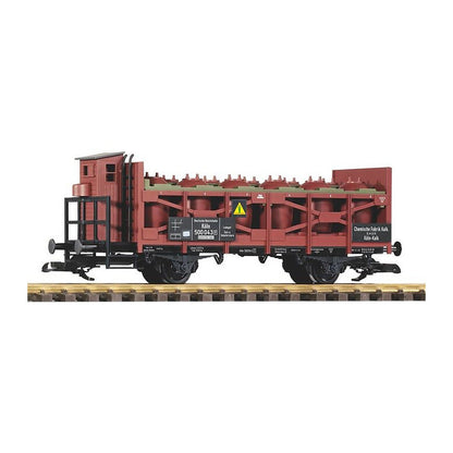 Piko 37969 G Scale DRG Era II Acid Tank Car w/Brake Cab