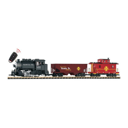 Piko 38108 G Scale Santa Fe Freight R/C Starter Set, 120V