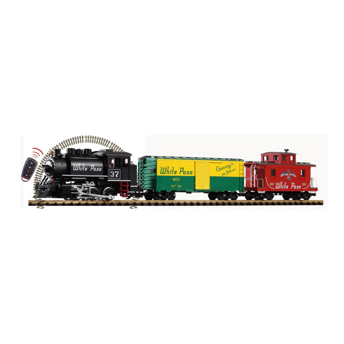 Piko 38109 G Scale WP&YR Freight R/C Starter Set w/ Sound
