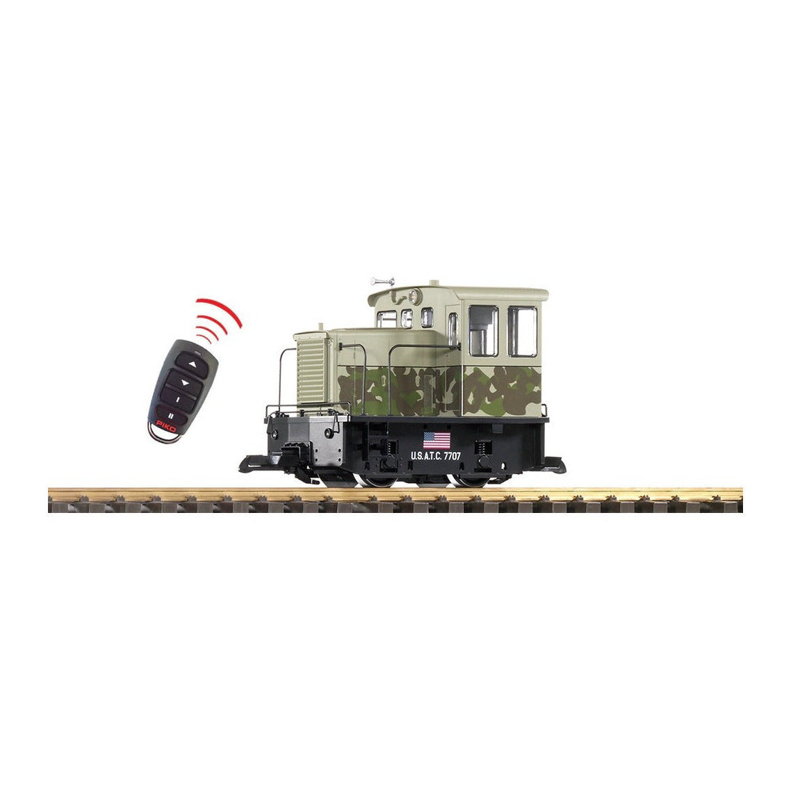 Piko 38511 G Scale US Army 25-Ton Diesel Battery R/C w/Sound