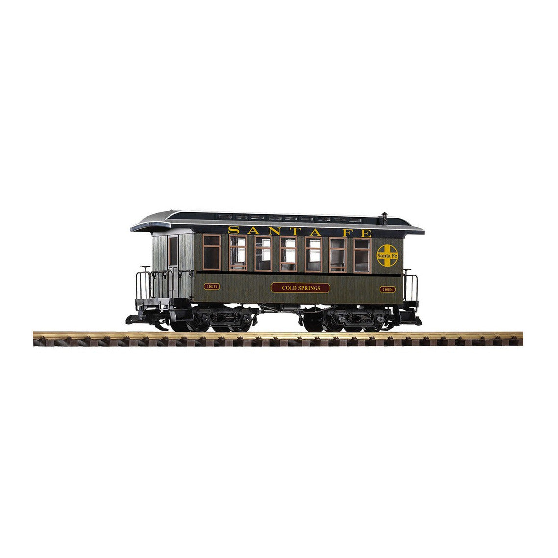 Piko 38664 G Scale Santa Fe Wood Coach #110154