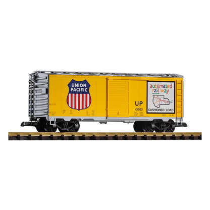Piko 38831 G Scale UP Steel Boxcar #120152, Armour Yellow