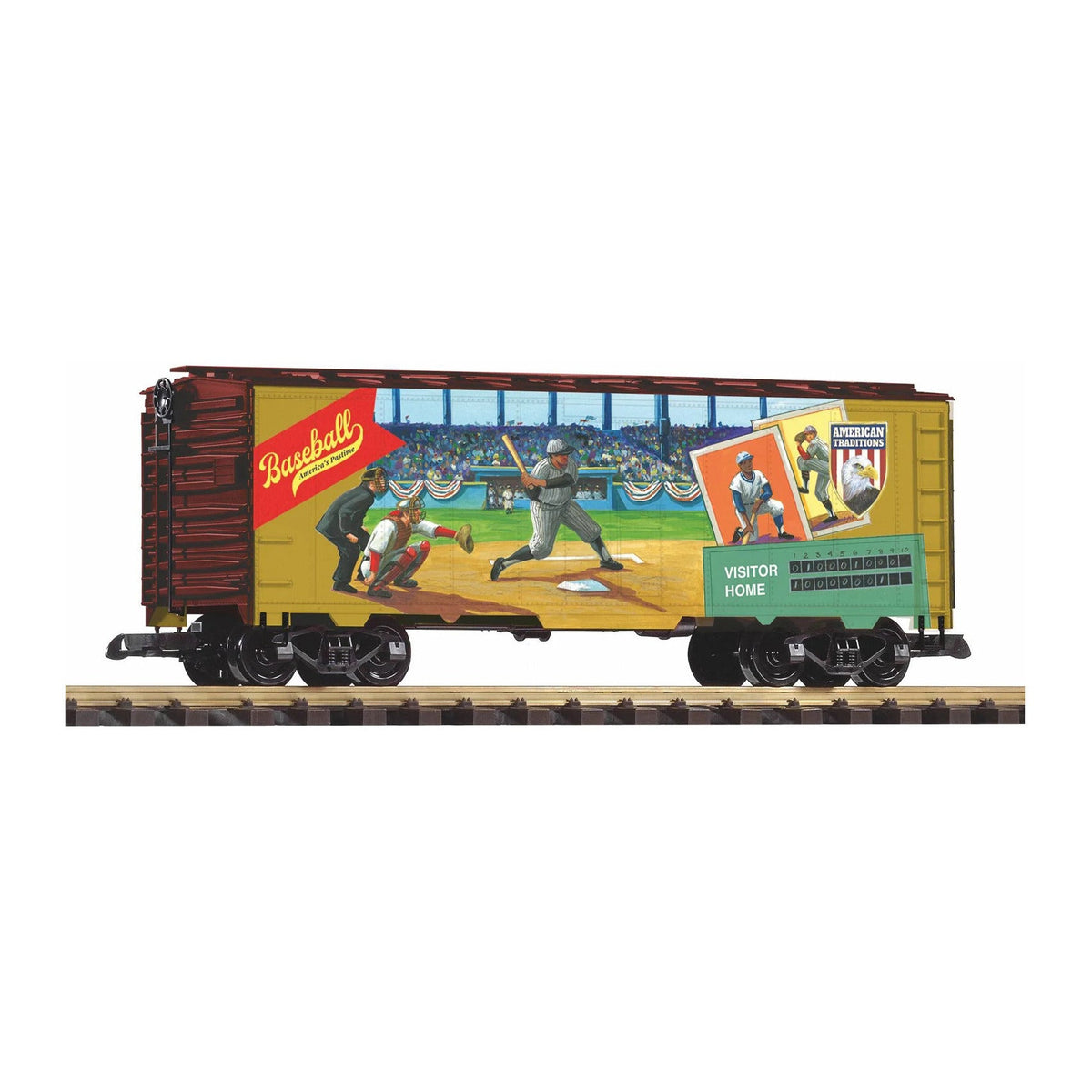 Piko 38923 G Scale American Traditions Baseball Reefer