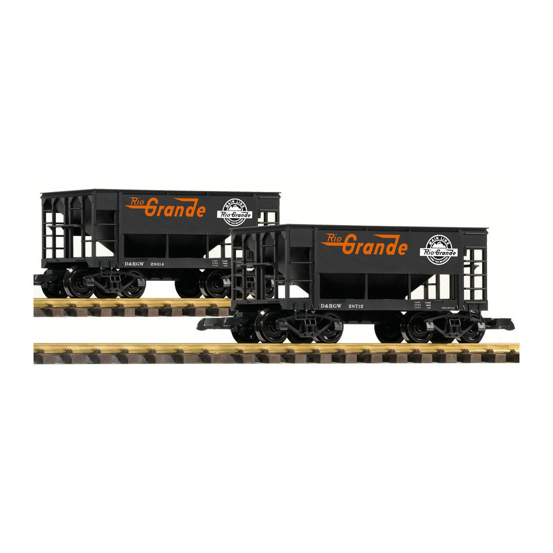 Piko 38931 G Scale D&RGW Ore Car, 2-Pack