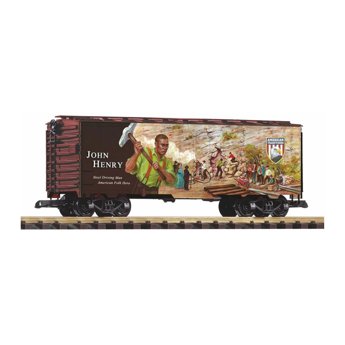 Piko 38941 G Scale American Traditions John Henry Reefer